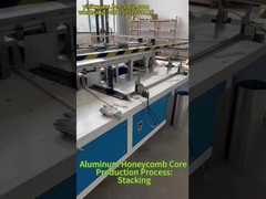 Proses Produksi Aluminium Honeycomb Core: Stacking
