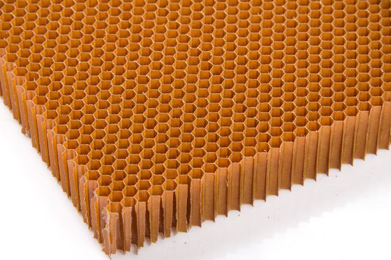 Ultra High Density 144KG Per Meter Kubik Aramid Honeycomb Core Untuk Penerbangan