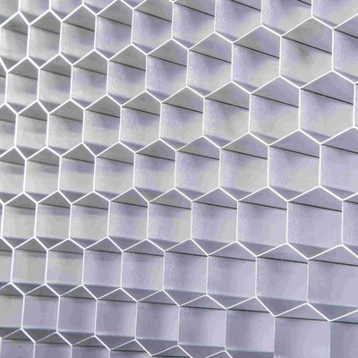 Inti Honeycomb Aluminium Kekuatan Tinggi Dengan Ukuran Sel 1,04mm - 50mm