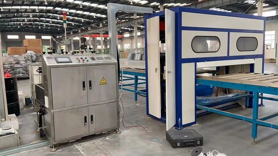 Mesin lem yang dapat disesuaikan yang mampu memproduksi panel honeycomb berukuran besar