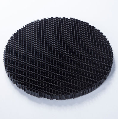 Diameter 20 - 120mm Black Aluminium Honeycomb Grid Core Untuk LED Anti Glare