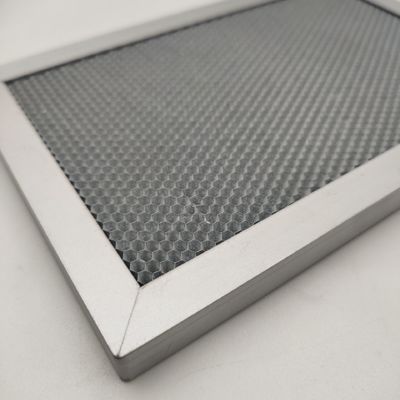 Ketebalan 80mm Aluminium Honeycomb Filter Honeycomb Core Photocatalyst Filter