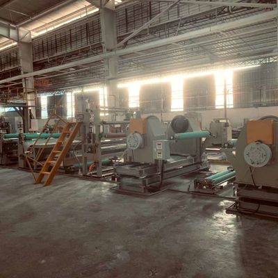 Aluminium Honeycomb Komposit Panel Produksi Lini Kontinyu Mesin Honeycomb
