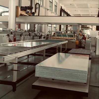 Mesin Honeycomb Aluminium Honeycomb Composite Board Jalur Produksi Berkelanjutan
