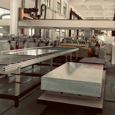 Garis Produksi Kontinyu Mesin Honeycomb Honeycomb Composite Board Garis Produksi Kontinyu