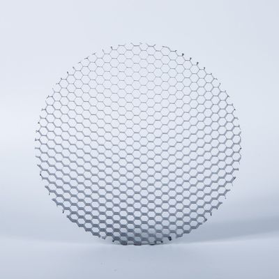 Al3003 Aluminium Honeycomb Core Honeycomb Louver Light Grid Warna alami