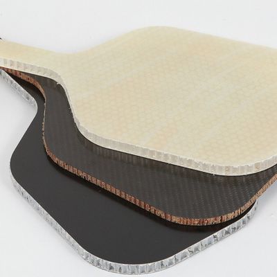 ISO9001 produk sarang lebah acar bola Paddle Aluminium sarang lebah inti