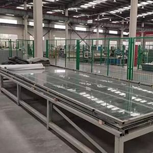 Vakuum Hot Pressed Glass Platform Honeycomb Panel Membuat Mesin