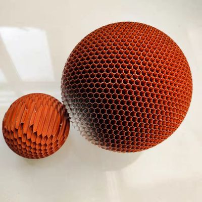 1200x600mm Nomex Honeycomb Core Bahan Bentuk Khusus