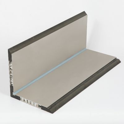 Panel Honeycomb Aluminium Tertanam, Panel Honeycomb Logam 650x900mm