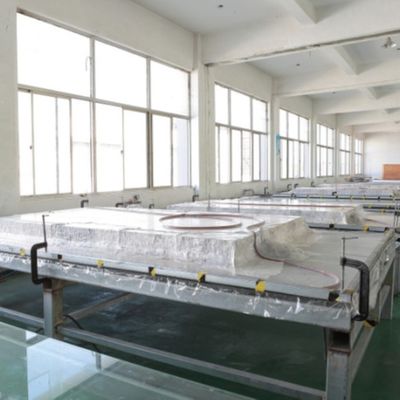 2000x8000mm Honeycomb Peralatan Super Besar Dimension Vacuum Platform