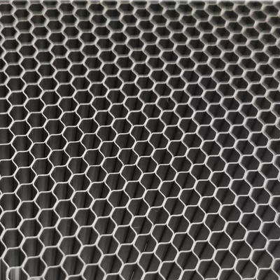 kualitas  304 Stainless Steel Honeycomb Core For Water Air Flow Straightener Pabrik