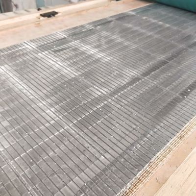 High Precision Slotted Honeycomb Core Aluminium Untuk Ventilasi