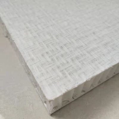 Karat Permukaan Aluminium FRP Honeycomb Panel Mudah dibersihkan