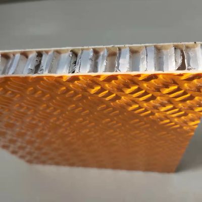 Panel Honeycomb Aluminium Serat Kaca Kekuatan Tinggi Untuk Dek Yacht