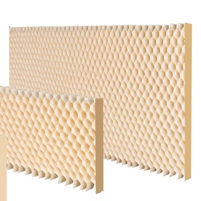 Putih 25mm Paper Honeycomb Core Untuk Furnitur Dan Pintu Mengisi Flame Retardant