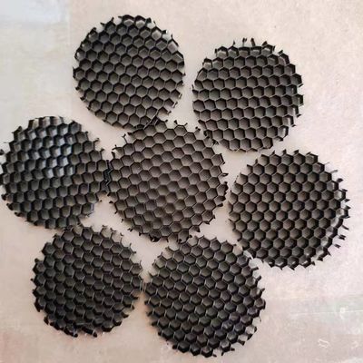 Customized Aluminium Honeycomb Louver Diameter 50mm Untuk lampu lalu lintas