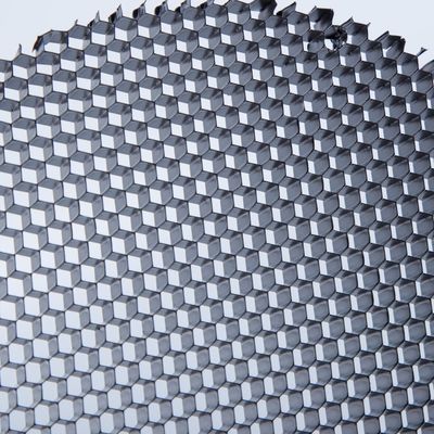 Ultra Thin Thickness 2mm Aluminium Honeycomb Louver untuk lampu lalu lintas