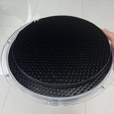 Lampu lalu lintas 3003 Aluminium Honeycomb Louver Disesuaikan Berbagai Bingkai