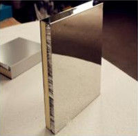 SS 304 Stainless Steel Honeycomb Panel Untuk Dinding Cermin Finish