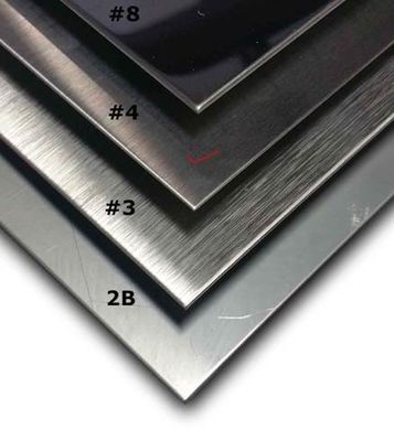 SS 304 Stainless Steel Honeycomb Panel Untuk Dinding Cermin Finish