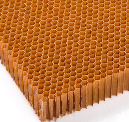 Ultra High Density 144KG Per Meter Kubik Aramid Honeycomb Core Untuk Penerbangan