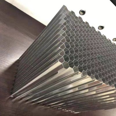 Kekuatan Kompresi Tinggi 10MPa Bahan Honeycomb Aluminium Untuk Tes Hindari Tabrakan Mobil