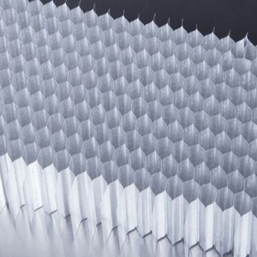 Pintu tahan api Aluminium Honeycomb Dengan Ukuran Sel Besar 25mm
