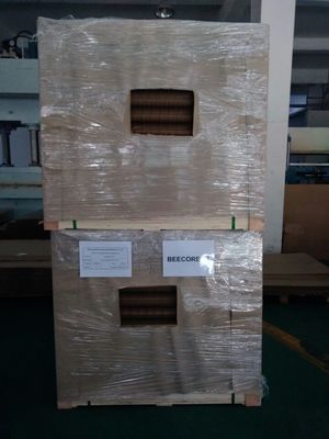Terus-menerus kertas biasa Honeycomb pintu inti disesuaikan dalam berbagai ukuran