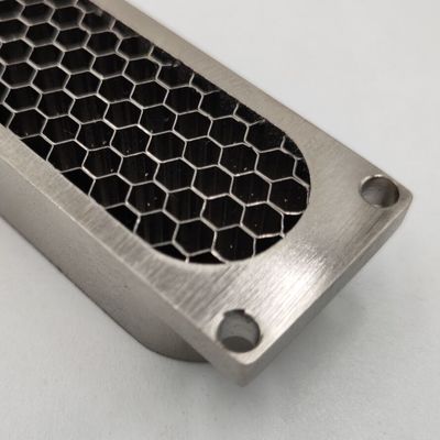 316L stainless steel honeycomb ventilasi dengan rangka digunakan untuk sistem pelindung