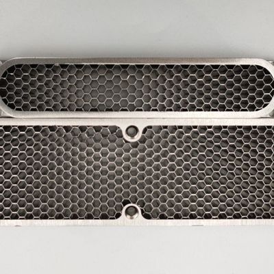 Menerima ukuran khusus 300 * 300mm stainless steel Honeycomb ventilasi dengan berbagai rangka