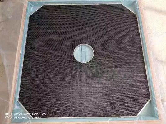 Metal stainless steel honeycomb ventilasi untuk penggaris udara spot pengelasan 6.4mm