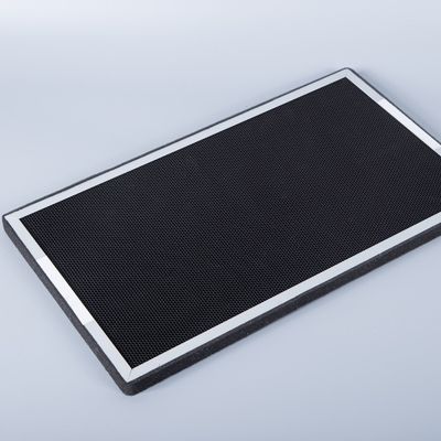 Sponge Substrate Efisiensi Tinggi Aluminium Honeycomb Filter Filter Karbon Aktif 10mm