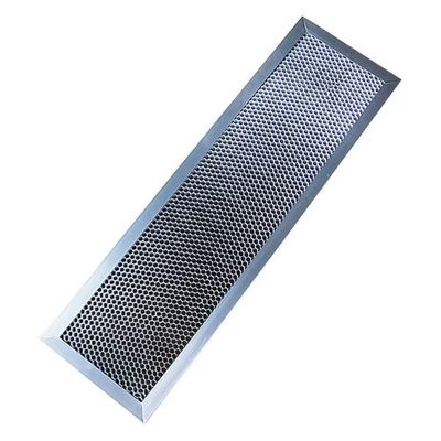 Aluminium Honeycomb Filter Dengan Aluminium Frame Honeycomb Substrate 100x100mm ISO9001