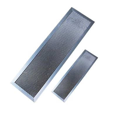 Aluminium Honeycomb Filter Dengan Aluminium Frame Honeycomb Substrate 100x100mm ISO9001