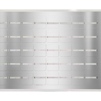 Layar Filter Mikro Elektrostatik Ketebalan Standar 90mm Untuk Berbagai Saluran Ventilasi