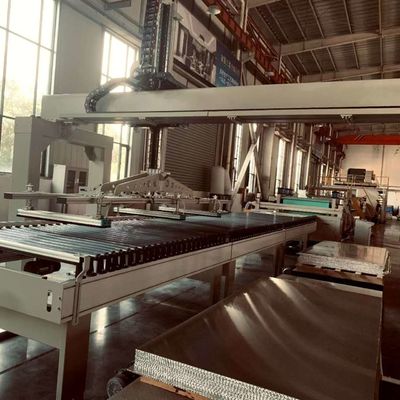 Mesin Honeycomb Lini Produksi Kontinyu Aluminium Honeycomb Composite Board Lini Produksi Kontinyu