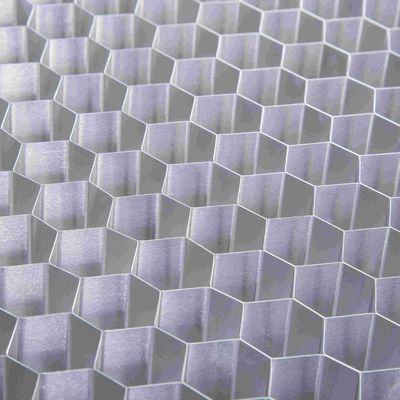 3003 Ukuran Sel Besar Aluminium Honeycomb Core Untuk Konstruksi Dan Dekorasi