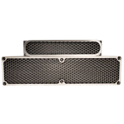 Dengan Frame 304 stainless steel Honeycomb Core Untuk ventilasi Waveguide Window