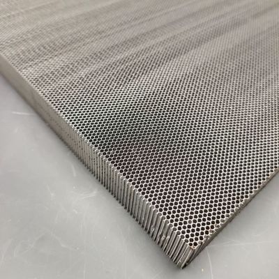 Ultra kecil 0,8mm ukuran sel 304 316L stainless steel Honeycomb Core
