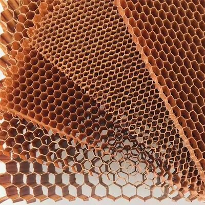 3.2mm 4.8mm Ukuran sel Aramid Honeycomb Core Ketahanan korosi yang luar biasa