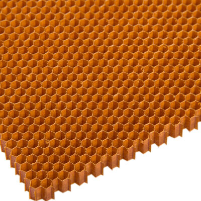 Sound Insulation Aramid Honeycomb Core 1220x2440mm For Railway Transporation