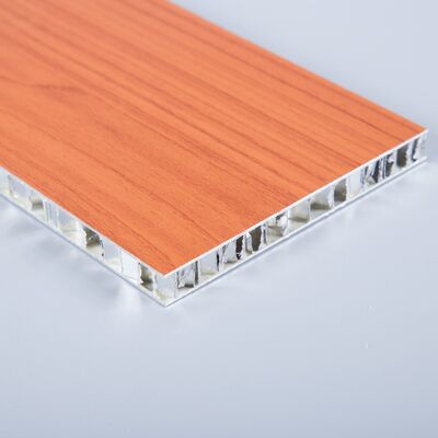 5~100mm Ketebalan Aluminium Honeycomb Plates Untuk Passive Building Curtain Wall