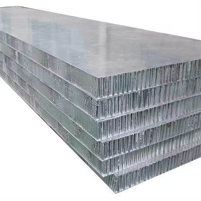 Panel Honeycomb Aluminium Besar Dengan Profil Aluminium Untuk Pelindung Matahari