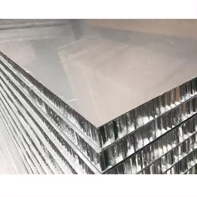 Panel Honeycomb Aluminium Besar Dengan Profil Aluminium Untuk Pelindung Matahari
