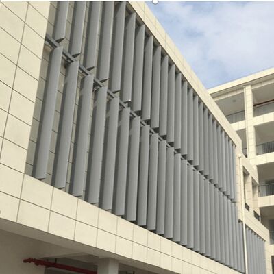 Panel Honeycomb Aluminium Besar Dengan Profil Aluminium Untuk Pelindung Matahari