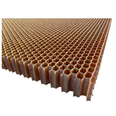 3.2mm 4.8mm Ukuran Sel Tingkat Dirgantara Inti Sarang Lebah Aramid Ketahanan Korosi Luar Biasa