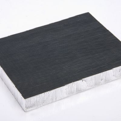 80mm Aluminium Honeycomb Core untuk pendingin pembawa katalis