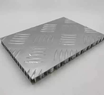 Bus Kereta Api Kapal Aluminium Honeycomb Panel, Honeycomb Pintu Panel 1220x2440mm