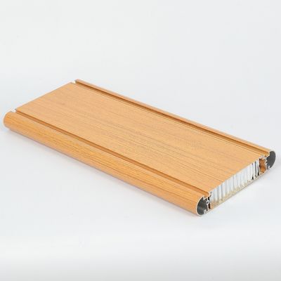 Al3003 Al5052 HPL Honeycomb Board Lantai Dekorasi Berwarna Kayu Untuk Perabotan